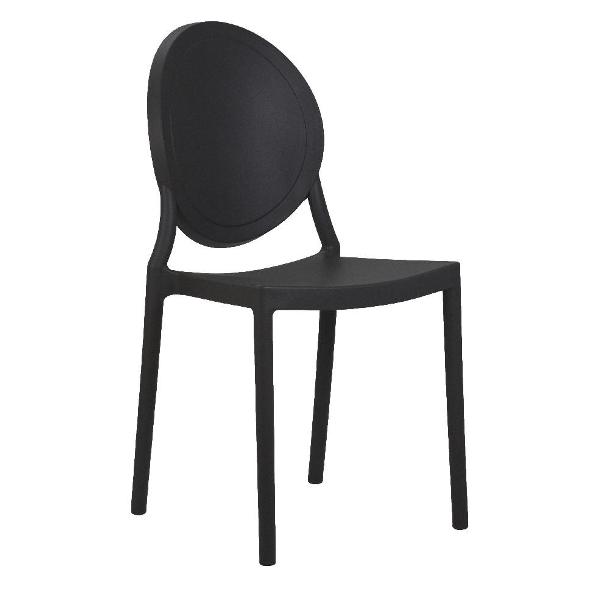 Стул садовый DOBRIN Albert LMZL-PP712 черный