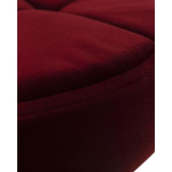 Стул барный DOBRIN Bruno LM-5008 бордовый велюр