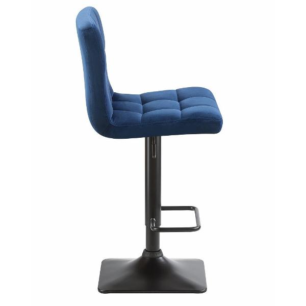 Стул барный DOBRIN Dominic LM-5018 синий велюр