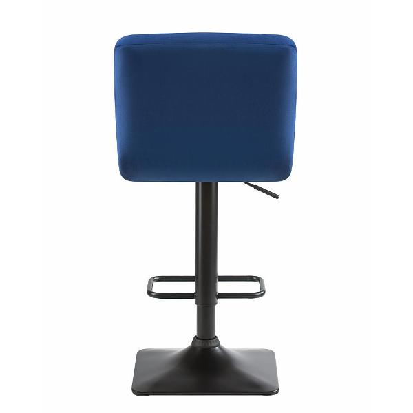 Стул барный DOBRIN Dominic LM-5018 синий велюр