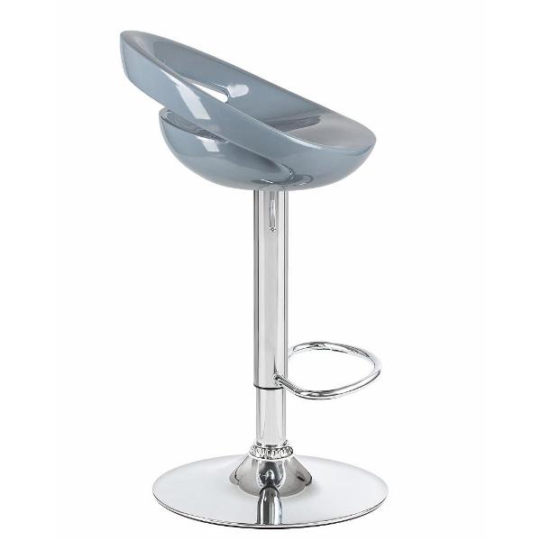 Стул барный DOBRIN Disco LM-1010 серый