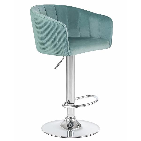 Стул барный DOBRIN Darcy LM-5025 мятный велюр