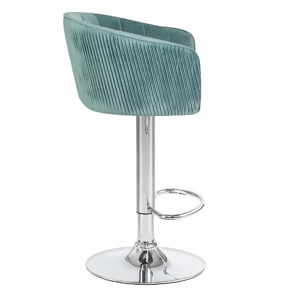 Стул барный DOBRIN Darcy LM-5025 мятный велюр