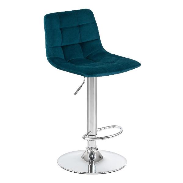 Стул барный DOBRIN Tailor LM-5017 морской волны велюр