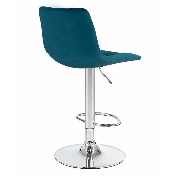 Стул барный DOBRIN Tailor LM-5017 морской волны велюр