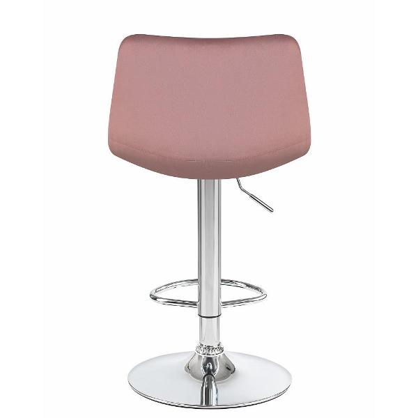 Стул барный DOBRIN Tailor LM-5017 пудрово-розовый велюр