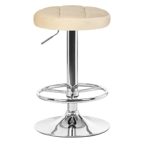 Стул барный DOBRIN Bruno LM-5008 бежевый велюр