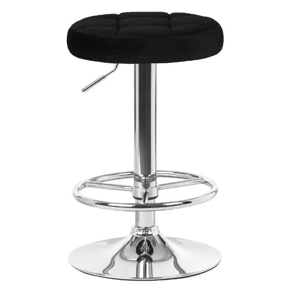 Стул барный DOBRIN Bruno LM-5008 черный велюр