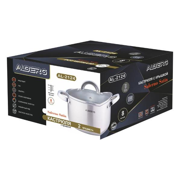 Кастрюля ALBERG AL-2124