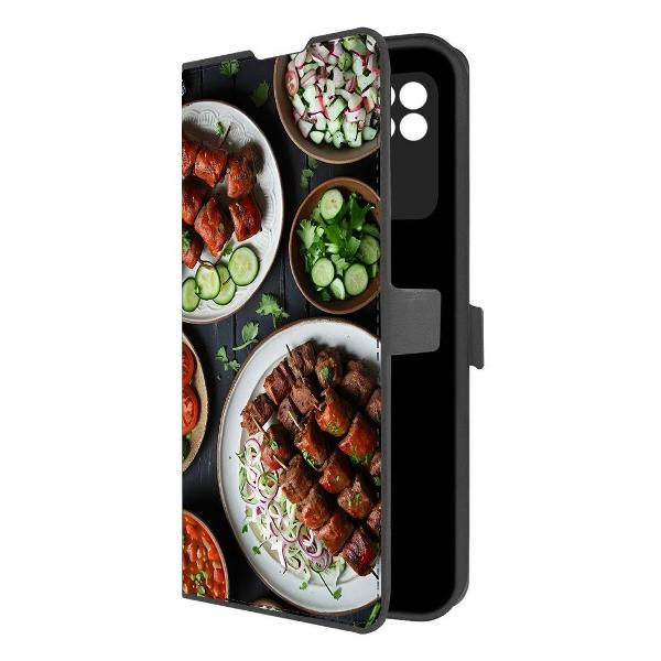 Чехол Krutoff Eco Book для Xiaomi Redmi 10A Застолье (626594)