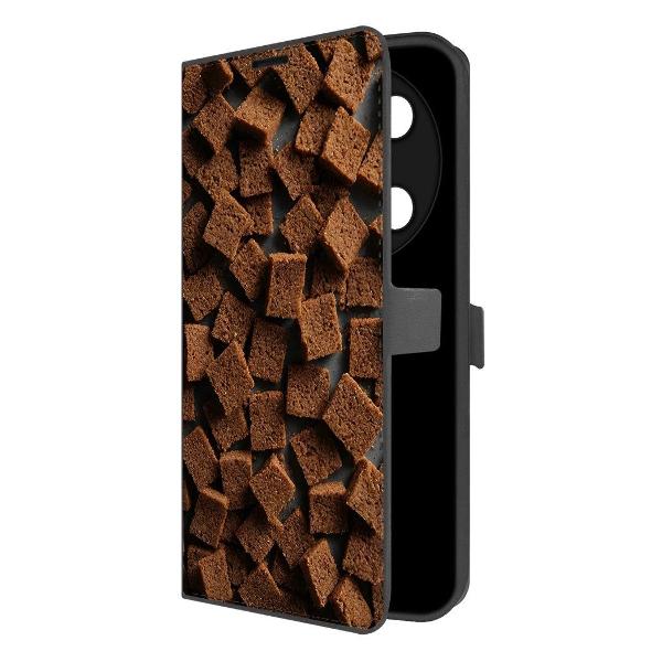 Чехол Krutoff Eco Book для ITEL RS4 Сухарики (625788) фото
