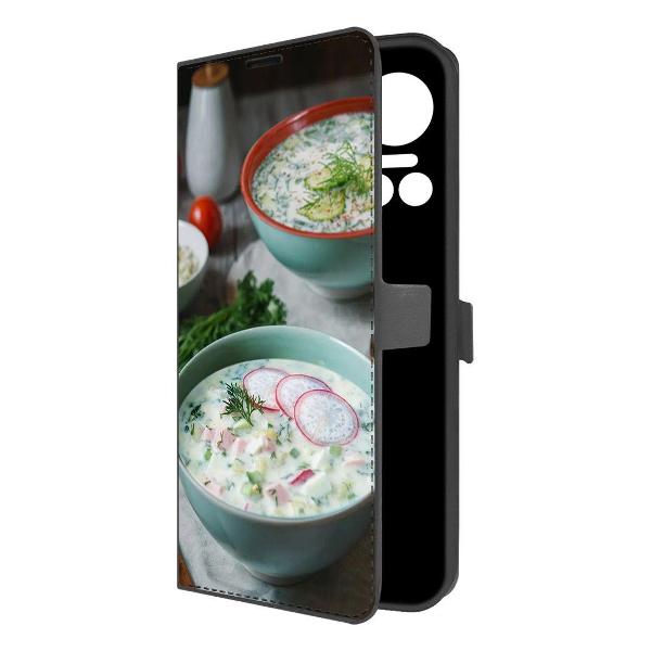 Чехол Krutoff Eco Book для ITEL S18 Окрошка (625795)