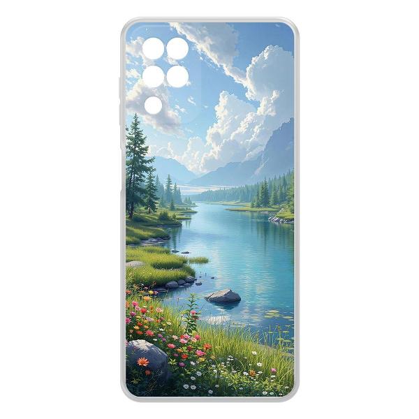 Чехол Krutoff "Наши просторы" для Galaxy A12 (623343)