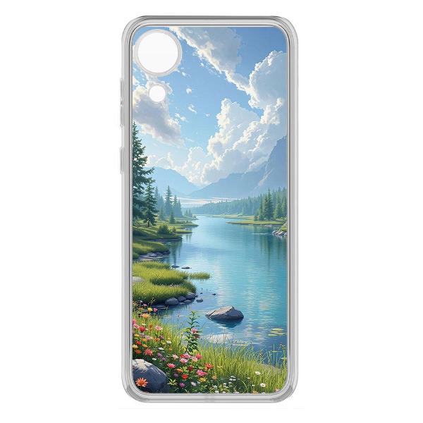 Чехол Krutoff "Наши просторы" для Galaxy A03 Core (623309) фото