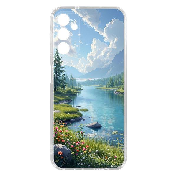 Чехол Krutoff "Наши просторы" для Galaxy A14 4G (623352) фото
