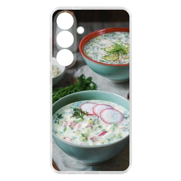 Чехол Krutoff "Окрошка" для Galaxy S24+ (623481)