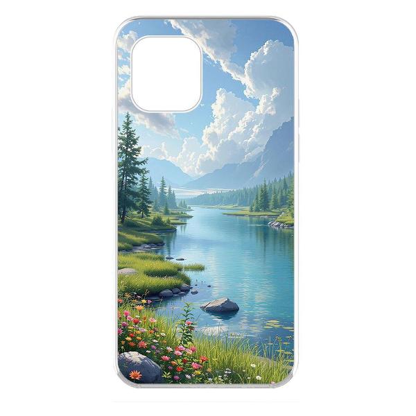 Чехол Krutoff Наши просторы для iPhone 14 (623002)