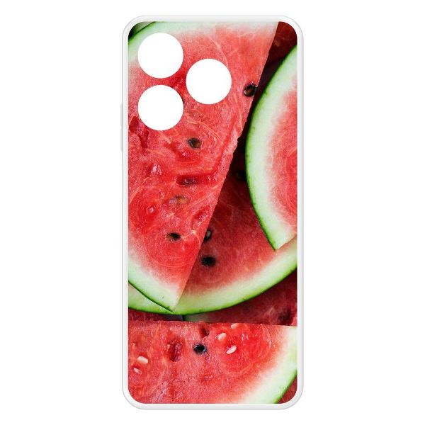 Чехол Krutoff "Арбуз" для Realme C63 (623252) фото