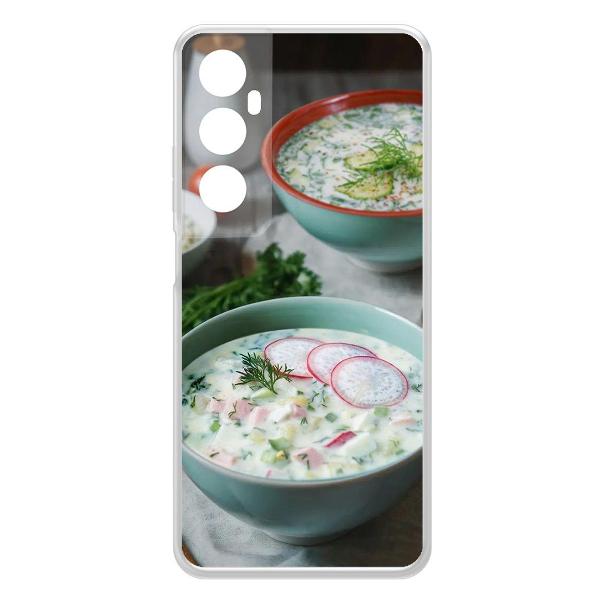 Чехол Krutoff "Окрошка" для Realme C65 (623259) фото