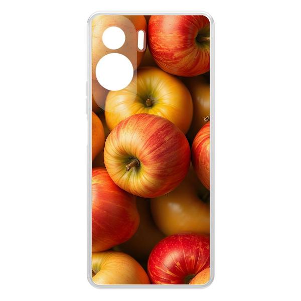 Чехол Krutoff "Яблоки" для Honor 90 Lite (622730)