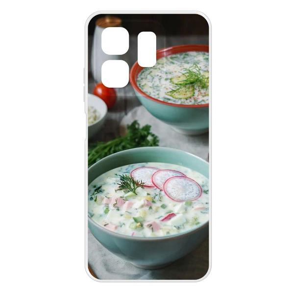 Чехол Krutoff "Окрошка" для INFINIX Smart 9 (622940) фото