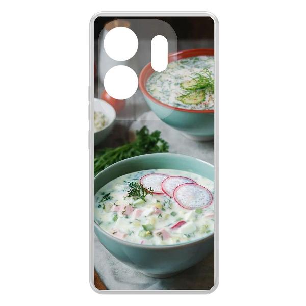 Чехол Krutoff "Окрошка" для INFINIX Zero 30 4G (622941)