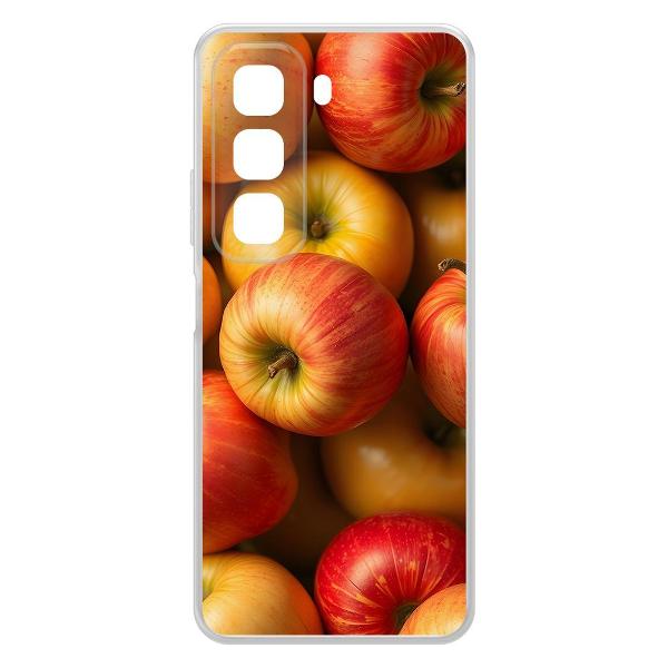 Чехол Krutoff "Яблоки" для INFINIX Hot&nbsp;50 (622880) фото