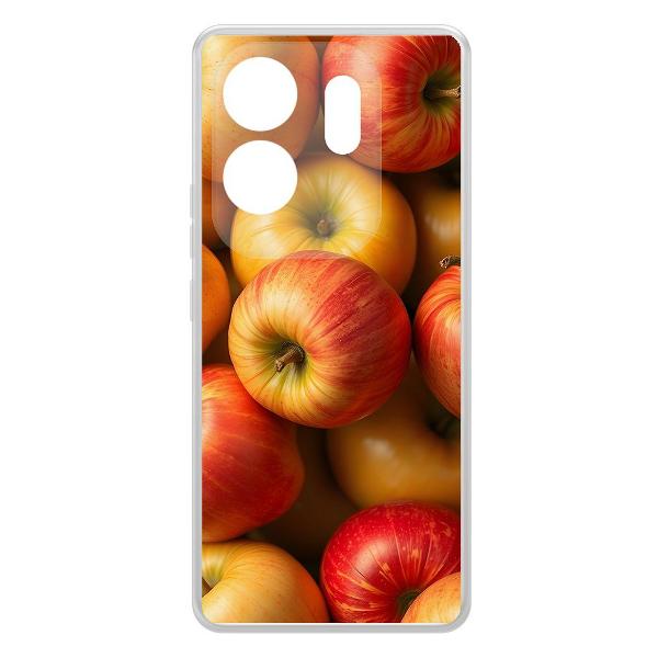 Чехол Krutoff "Яблоки" для INFINIX Zero 30 4G (622944) фото