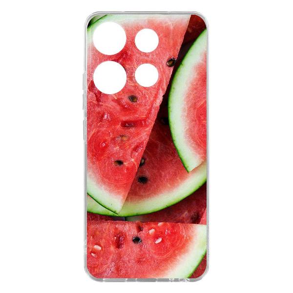 Чехол Krutoff "Арбуз" для INFINIX Smart 7 (622915) фото