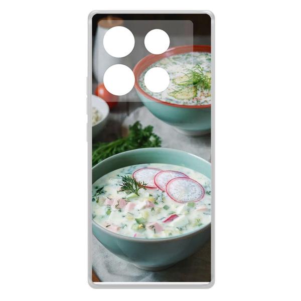 Чехол Krutoff "Окрошка" для INFINIX Note 40 Pro 5G (622906)