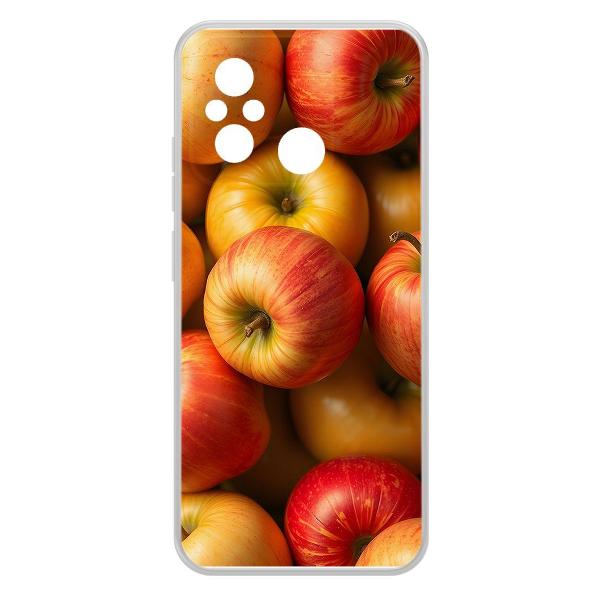 Чехол Krutoff "Яблоки" для Xiaomi Redmi 12C (623918)