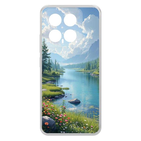 Чехол Krutoff Clear Case для 14 Наши просторы