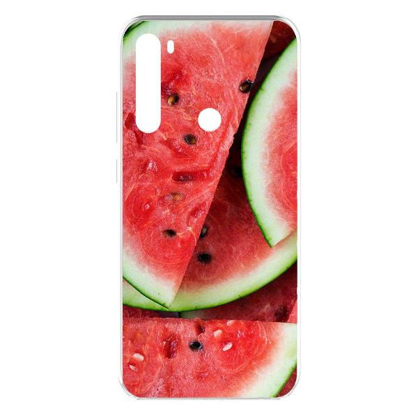 Чехол Krutoff "Арбуз" для Xiaomi Redmi Note 8 (2021) (624075) фото