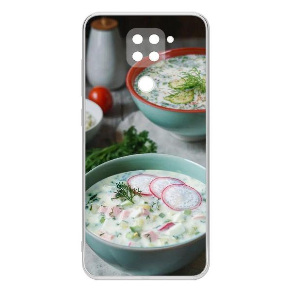 Чехол Krutoff "Окрошка" для Xiaomi Redmi Note 9 (624078)