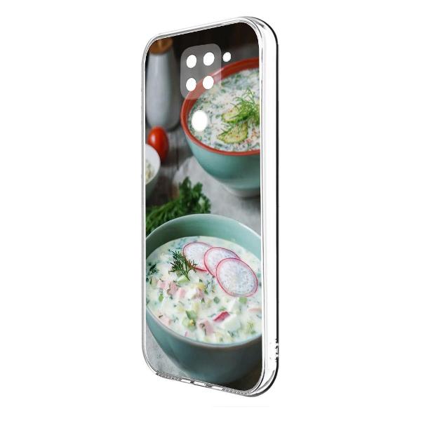 Чехол Krutoff "Окрошка" для Xiaomi Redmi Note 9 (624078)