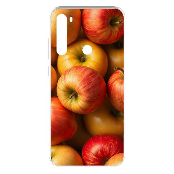 Чехол Krutoff "Яблоки" для Xiaomi Redmi Note 8 (2021) (624071)