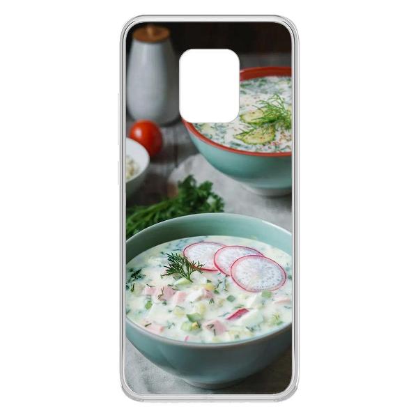 Чехол Krutoff Clear Case для Redmi 10X 5G Окрошка фото