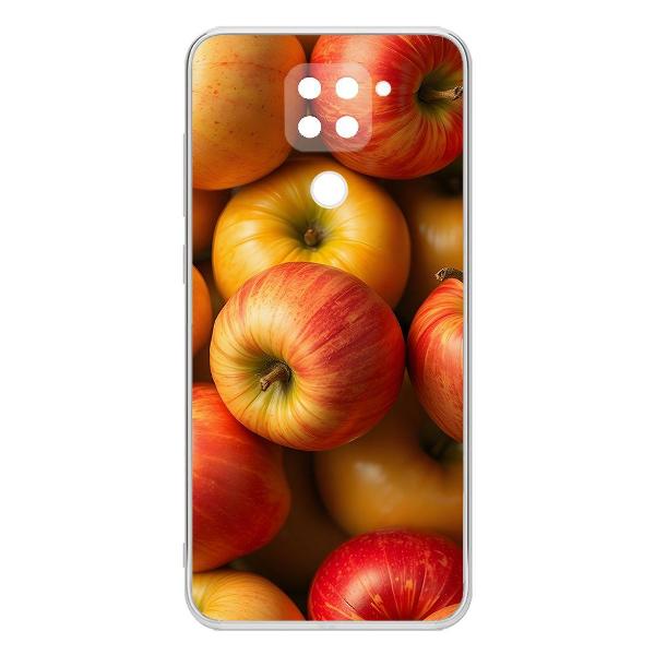 Чехол Krutoff "Яблоки" для Xiaomi Redmi Note 9 (624077)