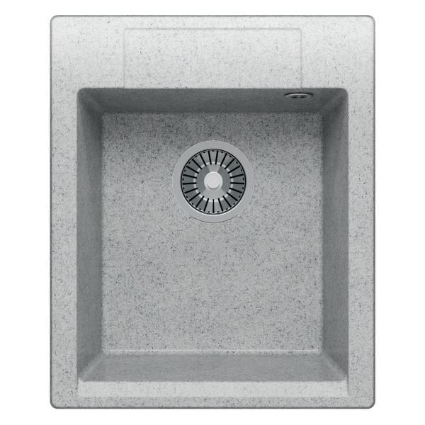 Раковина для кухни POLYGRAN ARGO-420 (№314 Светло-серая) фото