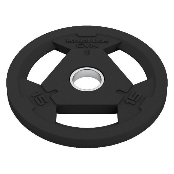 Диск обрезиненный Bronze Gym BGPLR150