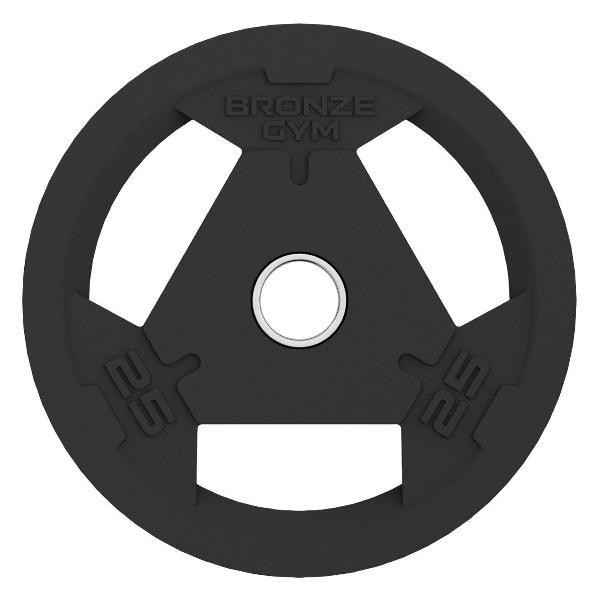 Диск обрезиненный Bronze Gym BGPLR250