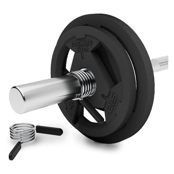 Диск обрезиненный Bronze Gym BGPLR250