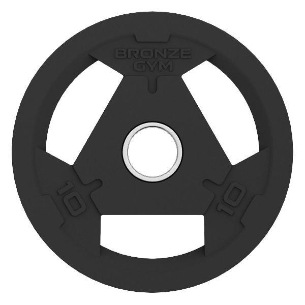 Диск обрезиненный Bronze Gym BGPLR100