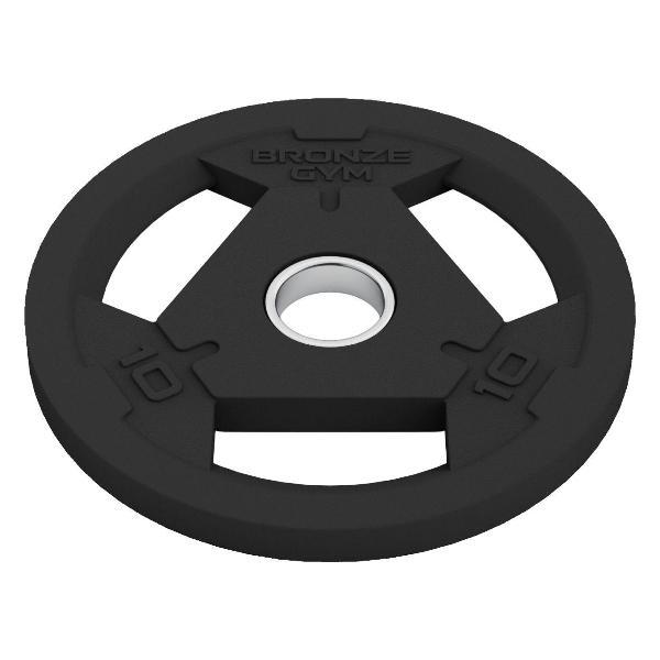 Диск обрезиненный Bronze Gym BGPLR100