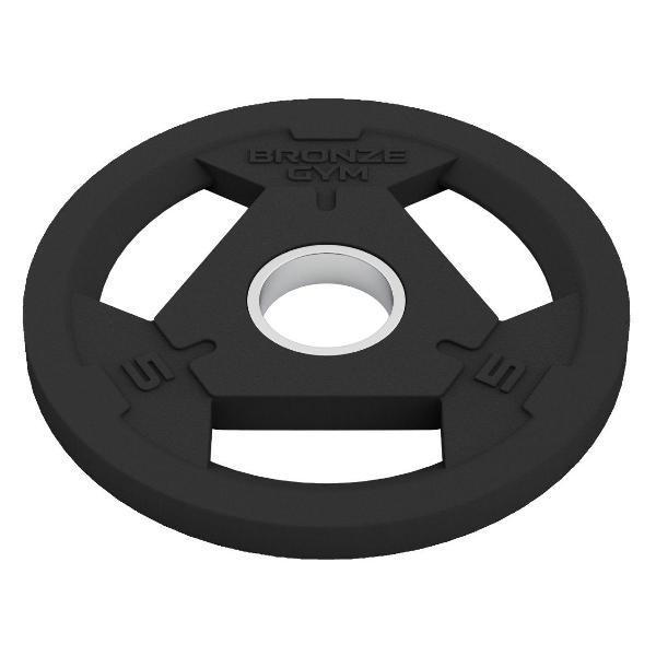 Диск обрезиненный Bronze Gym BGPLR050
