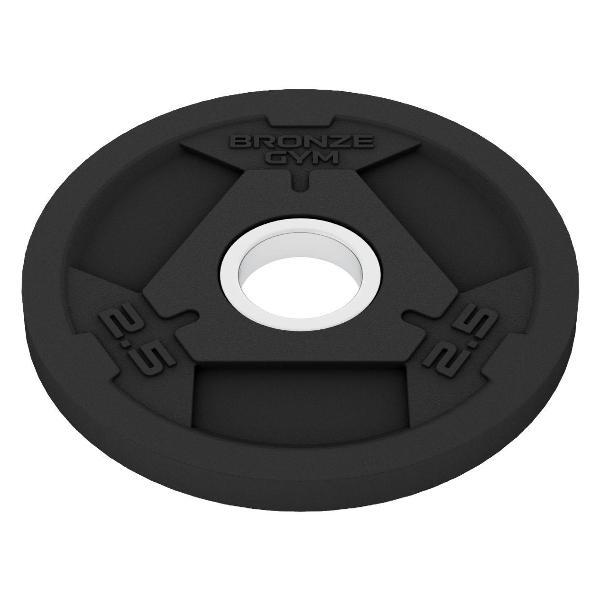 Диск обрезиненный Bronze Gym BGPLR025