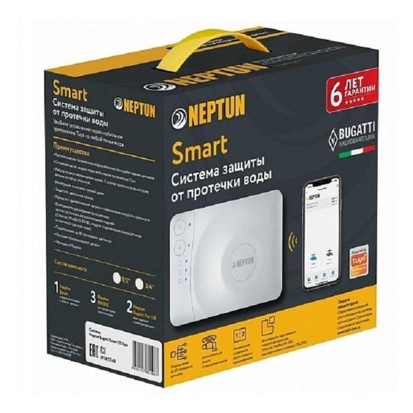 Контроль протечек воды Neptun Bugatti Smart 3/4 Tuya фото