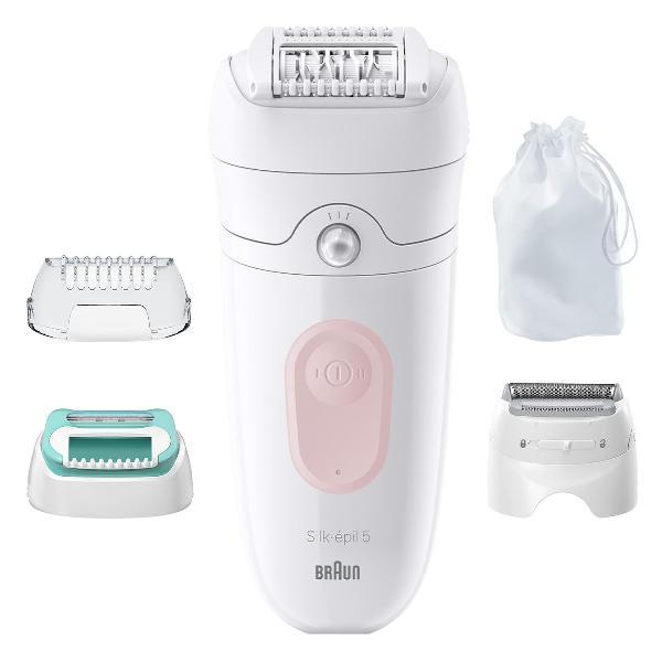 Эпилятор Braun Silk-epil 5 SE 5-050 FLMG, 4 насадки (5392)