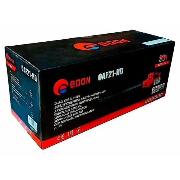 Воздуходувка аккумуляторная Edon OAF21-HD