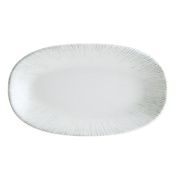 Тарелка столовая BONNA Iris овальное, 290*170 мм